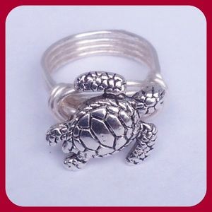 Turtle Wire Wrapped Ring